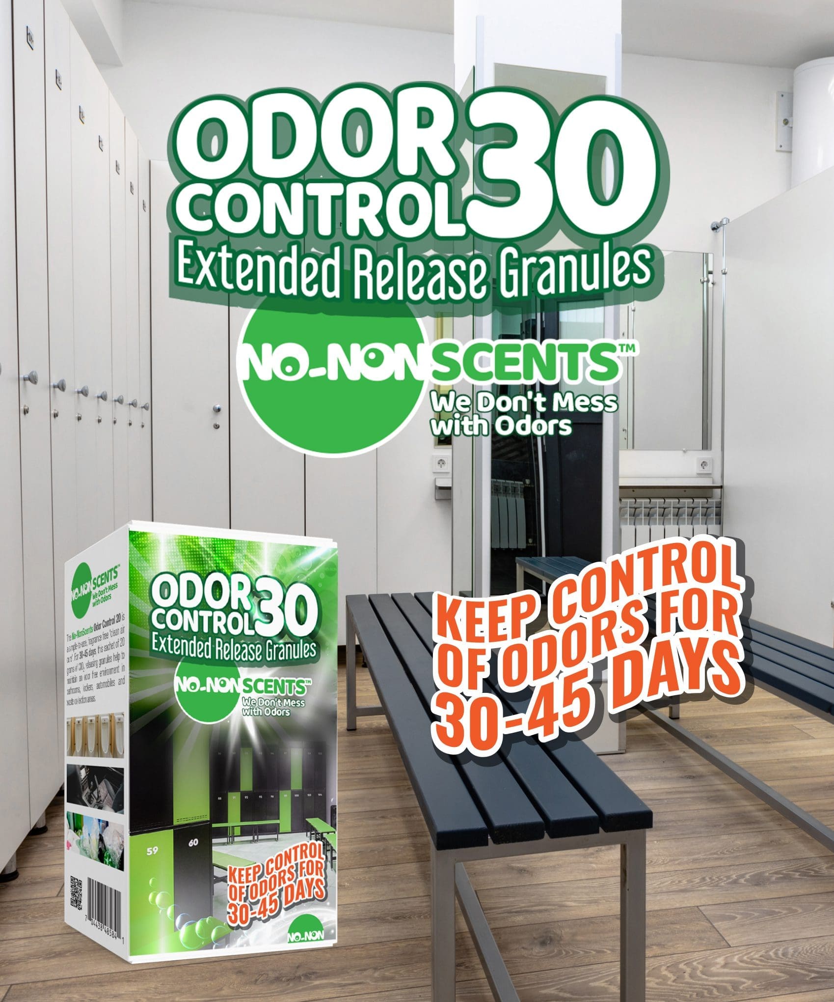 No-NonScents Long-Term Odor Control 30 Kit