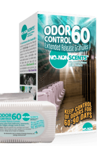 The components of an Odor Control 60 Day Kit