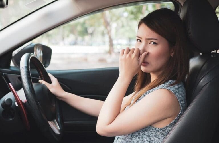 Removing odors from smelly cars makes the drive nicer