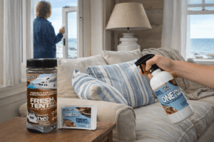 Odors in air and on surfaces