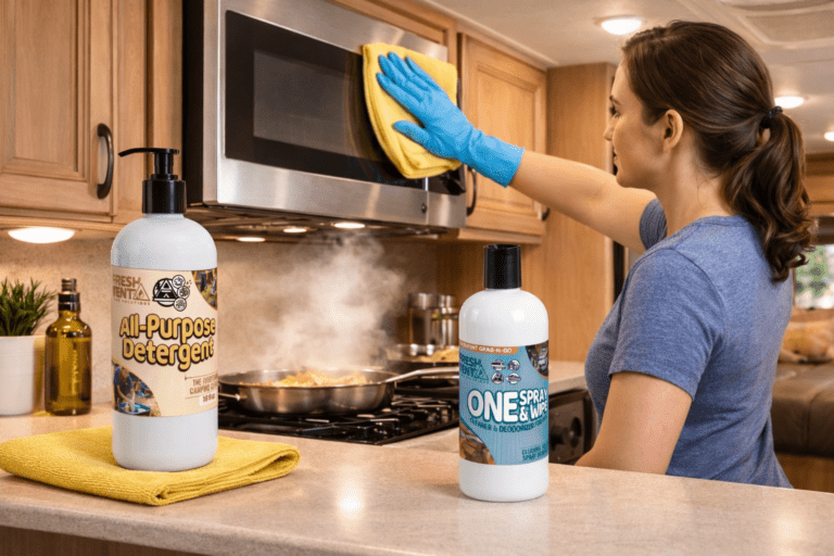 Cleaning stick RV Cooking Odors