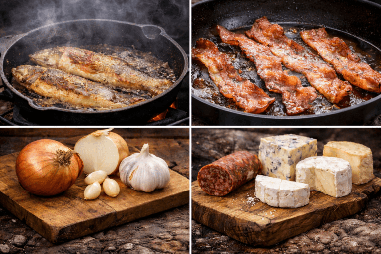 Foods that cause lingering RV odors