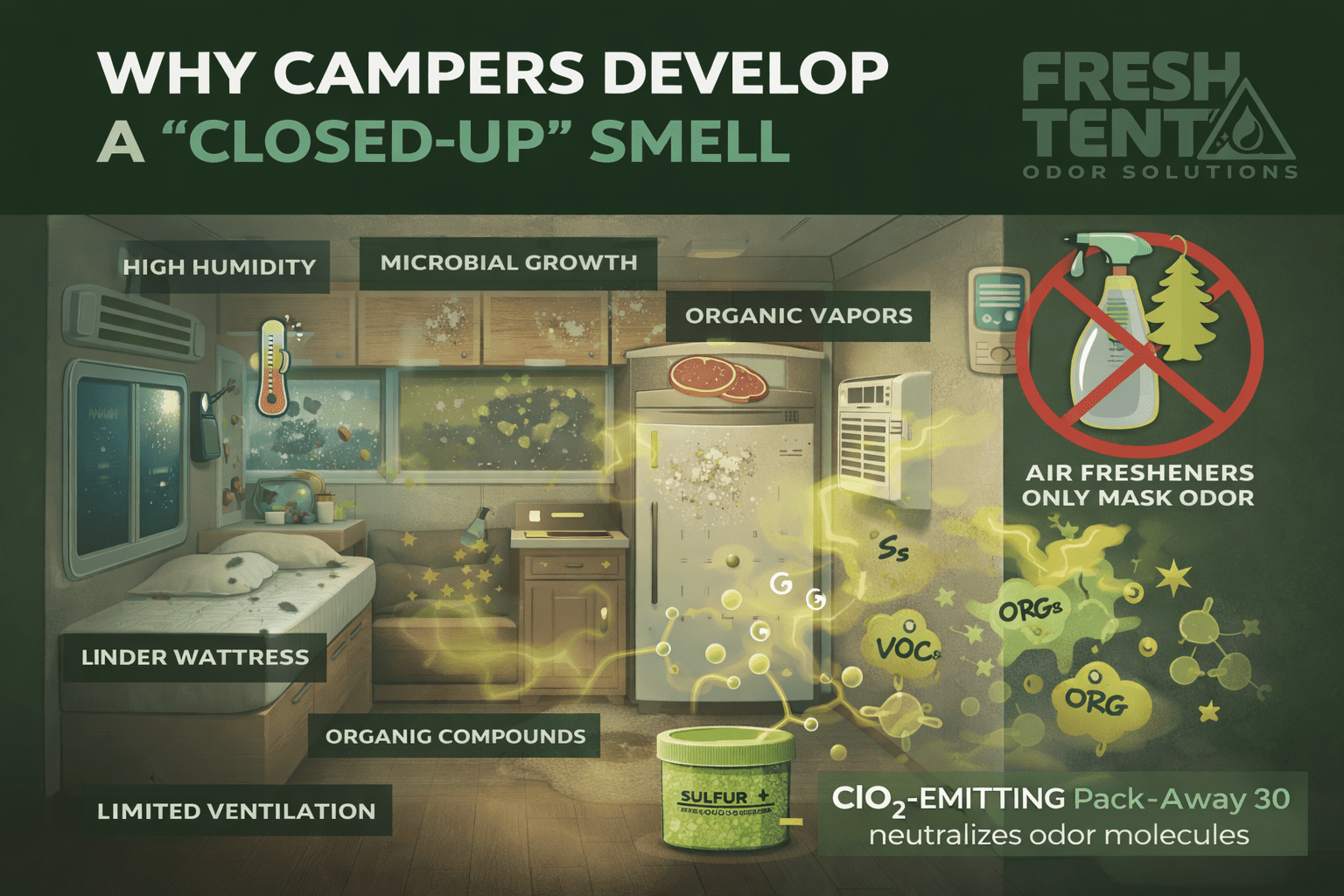 Stale Odors in Campers