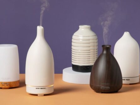 diffusers work best to improve indoor air quality when using clean water.